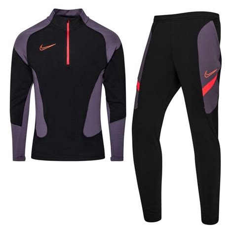 Nike Trainingsanzug Dri Fit Academy Mx Schwarz Rot