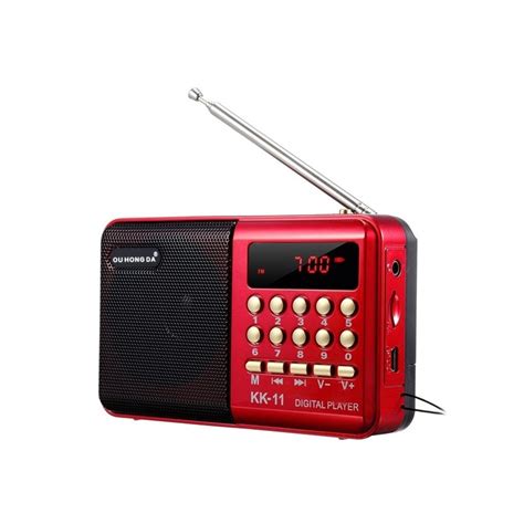 Wholesale K Fm Rechargeable Mini Portable Radio Handheld Digital Fm