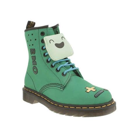 Dr Martens Turquoise Castel Adventure Time Bmo Boots Liked On