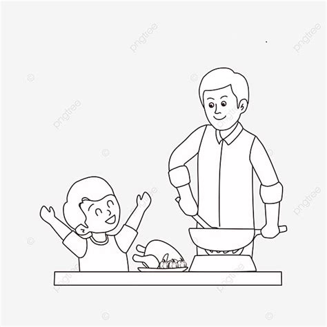 Only Father Clipart Black And White