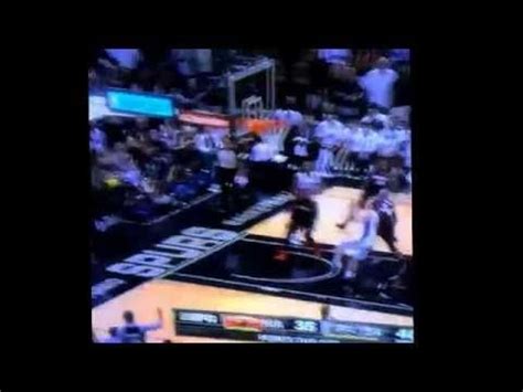 Manu Ginobli Dunking on Chris Bosh in Game 5 of the NBA Finals. | Chris ...