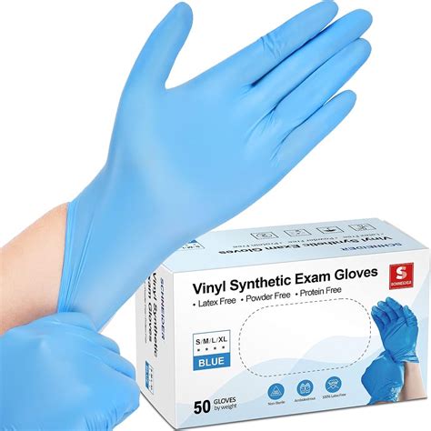 Vinyl Synthetic Exam Gloves Medium Oakland Mall