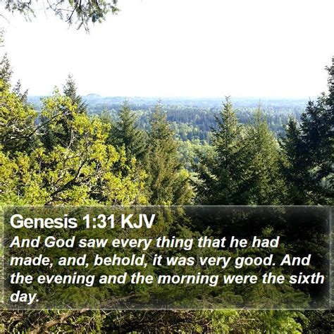 Genesis 1 Scripture Images - Genesis Chapter 1 KJV Bible Verse Pictures