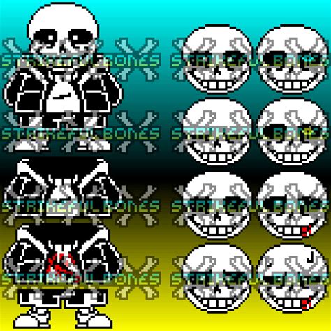 Undertale Strikeful Bones Sans Spritesheet By Lazysprites On Deviantart