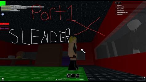 Roblox Slender Mans Revenge Episode 1 Youtube