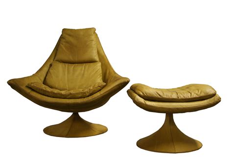 swivel chair and ottoman 5