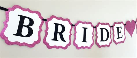 Bride To Be Banner Bridal Shower Banner Bachelorette Party Etsy