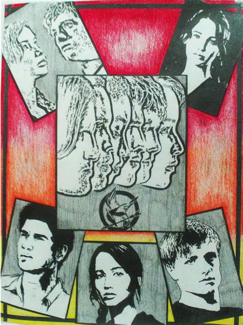 Hunger Games Stencil By Ashtwin On Deviantart