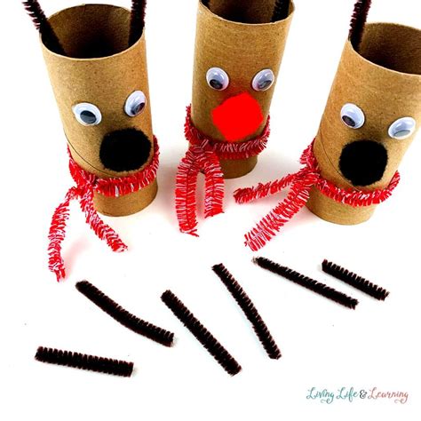 Reindeer Toilet Paper Roll Craft