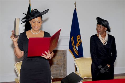 Senior Justice Deborah Fraser Sworn In As Acting Chief Justice ZNS