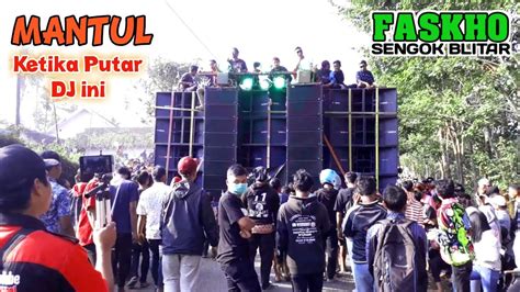 Faskho Sengok Blitar Mantul Saat Putar Dj Ini Karnaval Tumpakrejo