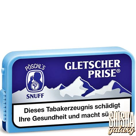 P Schl Gletscher Prise Snuff Schnupftabak Dose G Shisha