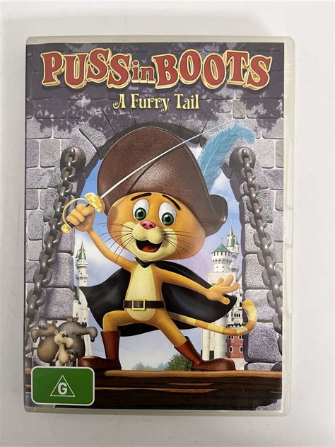 Puss In Boots A Furry Tail Dvd 2011 Animated Film All Regions