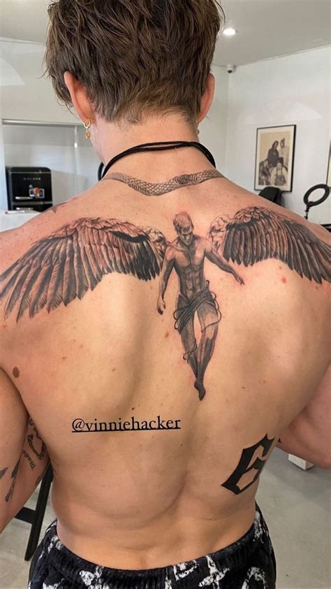 Vinnie Hacker Tattoos Back Tattoo Tattoos For Guys