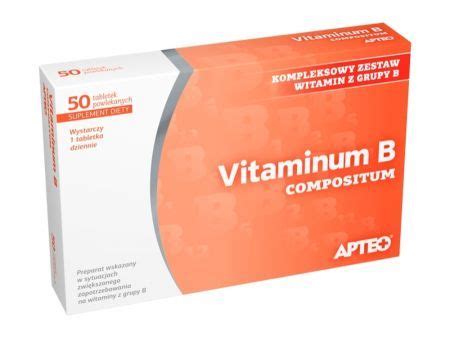 Apteo Vitaminum B Compositum Tabl Vitamin B Complex Vitamine