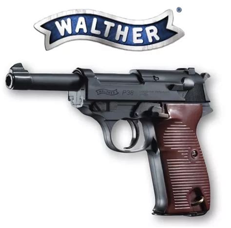 Marcadora Airsoft Walther P38 Blowback Co2 Bbs Metal 177 Xt Meses