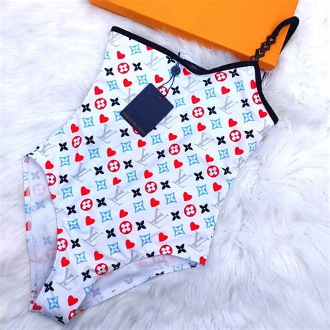 Louis Vuitton Love Monogram Swimsuit Beach Babe Bikini