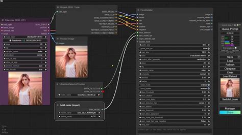 Enhanced High Freedom ComfyUI Face Swapping Workflow FaceDetailer