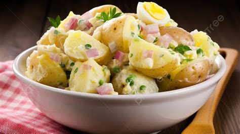 Potato Salad With Ham Background, Potato Salad Pictures Background ...