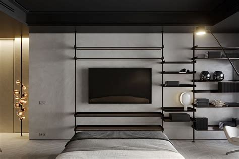 Vladyslava Torhonska On Behance Shelving Design Living Room Designs