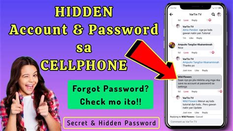 Saan Makikita Ang Account And Password Na Naka Save Sa Cellphone Youtube