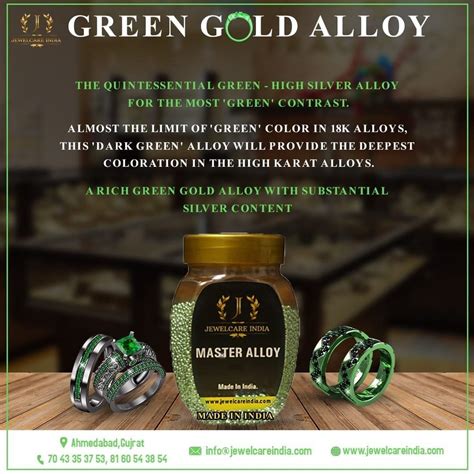 Green Gold Alloy, 1 kg at ₹ 45000/gram in Ahmedabad | ID: 24924356397