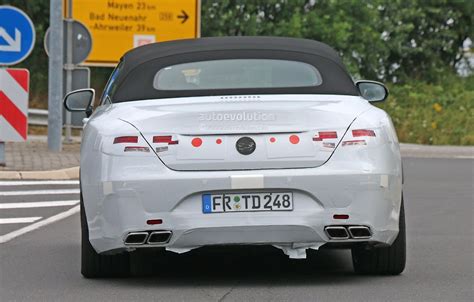 Spyshots Mercedes AMG S63 Cabriolet Gets Naked Before Big Reveal