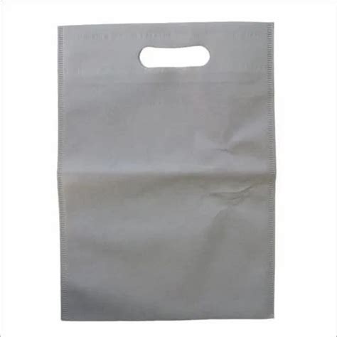 Plain White Non Woven D Cut Bag For Shopping At Rs 150 Kg In Ghaziabad