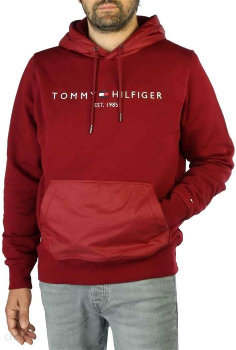 Bluzy Marki Tommy Hilfiger Model Mw Mw Kolor Czerwony Odzie