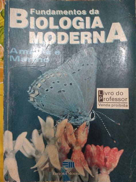 Livro Fundamentos Da Biologia Moderna Amabis E Martho Livro Editora