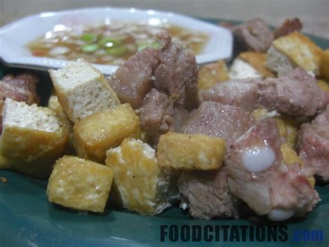 Tokwa T Baboy With Spicy Vinegar Recipe Food Citations