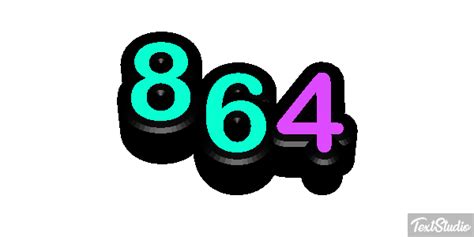 864 Número Diseños De Logotipos  Animados