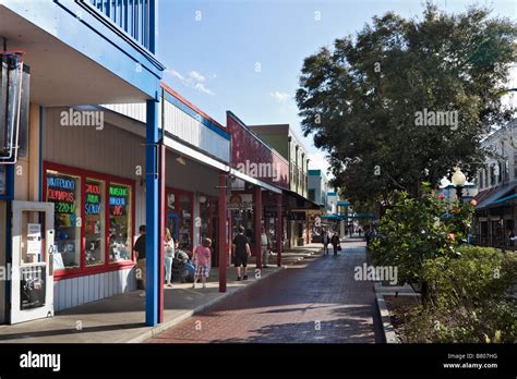 Main Street in Old Town Kissimmee on US 192, Kissimmee, Orlando Stock ...