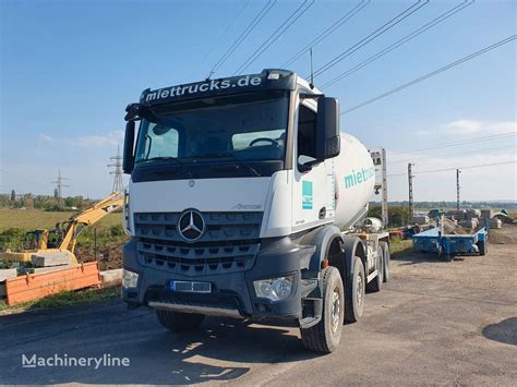 Mercedes Benz Arocs 3240 B Concrete Mixer Truck For Sale Hungary