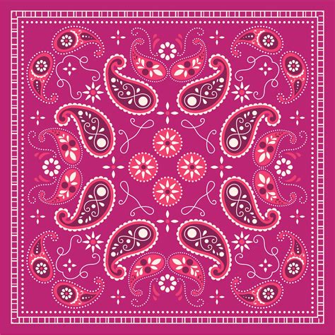 Paisley Neck Scarf Bandana 2860449 Vector Art At Vecteezy