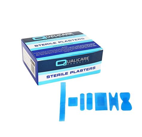 Blue Detectable Plasters And X28100and X29 In Assorted 5 Sizes