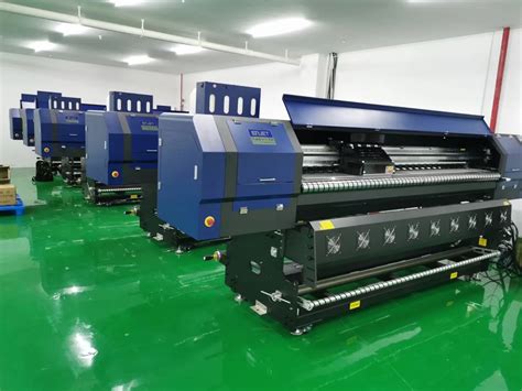 I Print Head Digital Textile Printing Machine High Speed Digital