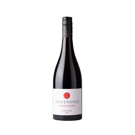 Provenance Golden Plains Pinot Noir 2022 Red Wine Blackhearts And