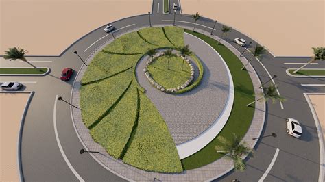 Roundabout Landscape Behance