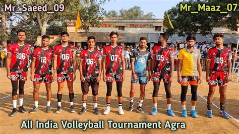 Azamgarh VS Lucknow Mr Saeed 09 Mr Maaz 07 All India Volleyball