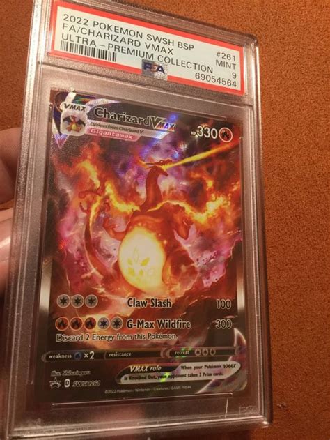 Charizard V VMAX Et VSTAR Ultra Premium Collection PSA 9 Kaufen