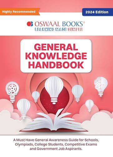 Oswaal General Knowledge Handbook For 2024 Exam Gk School