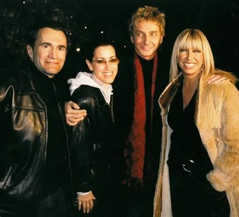 Jimi Fitz Wendy Fitzgerald Barry Manilow And Suzanne Somers Palm