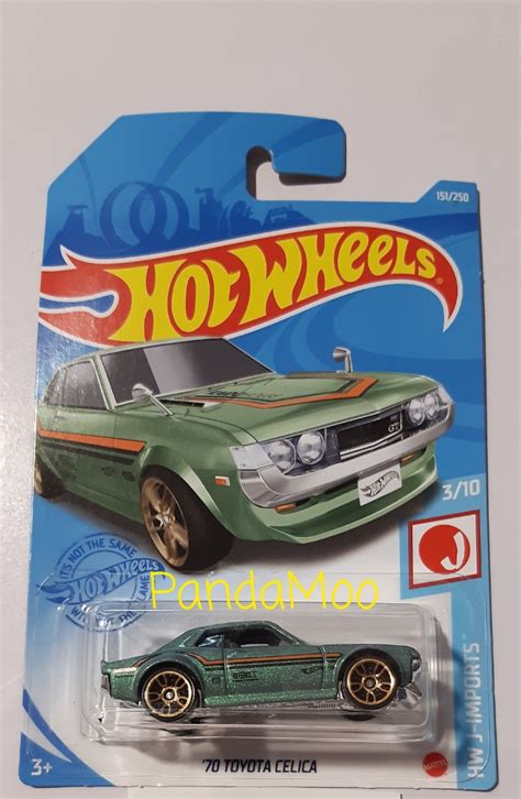 Hot Wheels Toyota Celica Green Mainline Basic Hobbies Toys Toys Games On Carousell