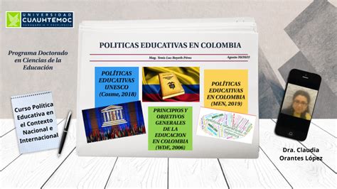 Pol Ticas Educativas Unesco En Colombia By Yenis Luz Royeth Perez