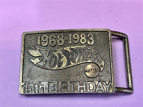 MATEL HOT WHEELS 1968 1983 15th Birthday Toy Car Co Gem