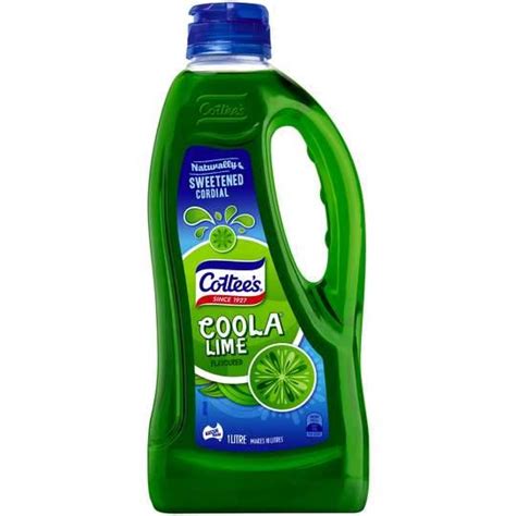 Cottees Lime Coola Cordial Ratings Mouths Of Mums