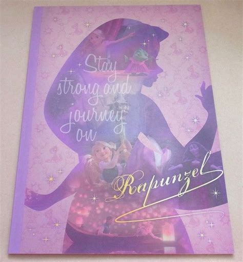 Official Disney Princess Rapunzel B Craft Notebook Tangled Art