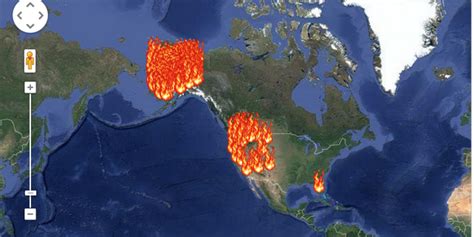 This Wildfire Map Shows Every Place On Fire Right Now