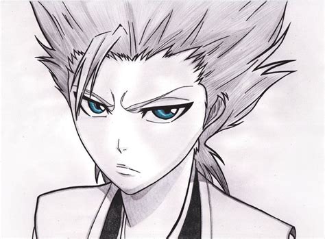 Bleach Captain Hitsugaya Drawings